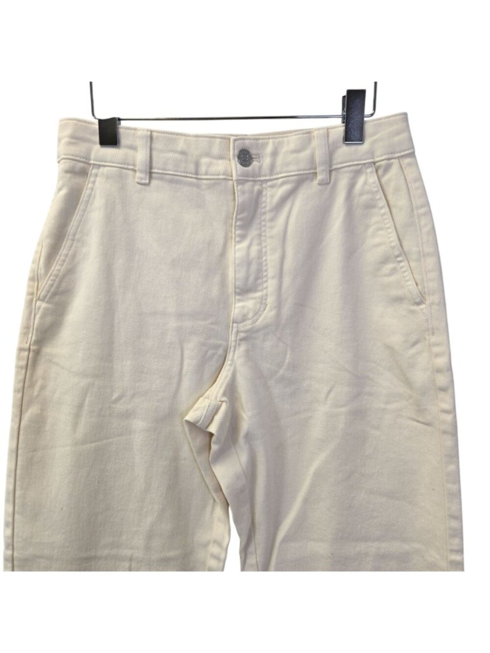 NWOT Everlane The Straight Leg Jeans in Bone Size 8 Long - Picture 4 of 6